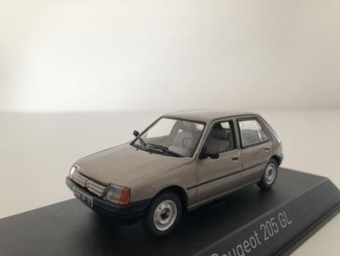 Miniature Peugeot 205 GL 1988
