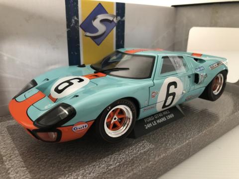 Miniature Ford GT40 MK1 n°6 Vainqueur Le Mans 1969