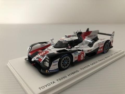 Miniature Toyota TS 050 Hybrid Vainqueur Le Mans 2019
