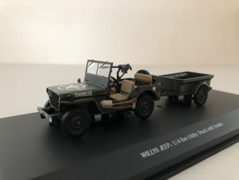 Miniature Jeep Willis US Army