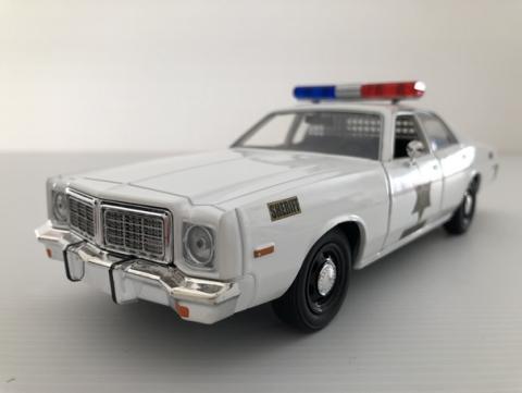 Miniature Dodge Coronet Hazzard County Sheriff