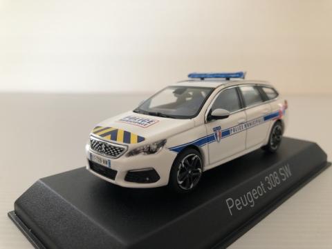 Miniature Peugeot 308 SW Police municipale