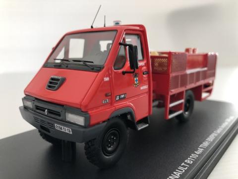 Miniature Camion pompiers Renault B110 4X4 THM BMPM