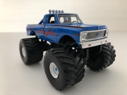 Miniature Chevrolet F10 Monster Truck Exterminator