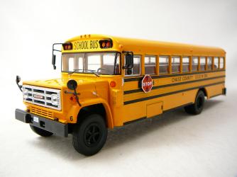 Miniature bus scolaire américain