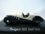 Peugeot 302 Darl'Mat 1937 Miniature 1/43 Norev