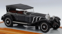 Mercedes Benz 680S 1928 Dual Cowl Tourer Gangloff sn35979 Closed Top Miniature 1/43 Ilario